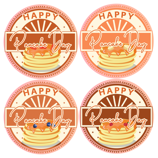 Pancake Day Award Stickers