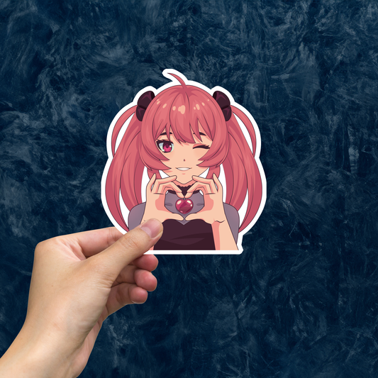 Anime Girl Large Sticker