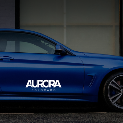 Aurora Coloradio Car Sticker Decal
