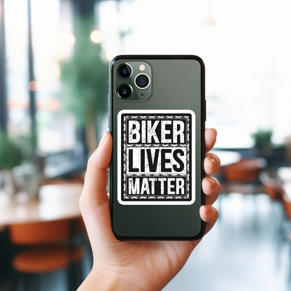Biker Lives Matter Large Sticker