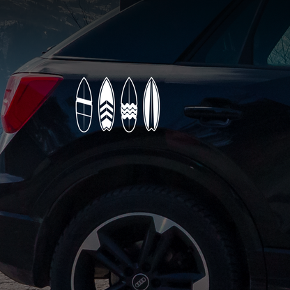 Boards Surfer Car Sticker Decal
