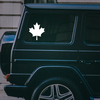 Canadian Leaf Car Sticker Decal