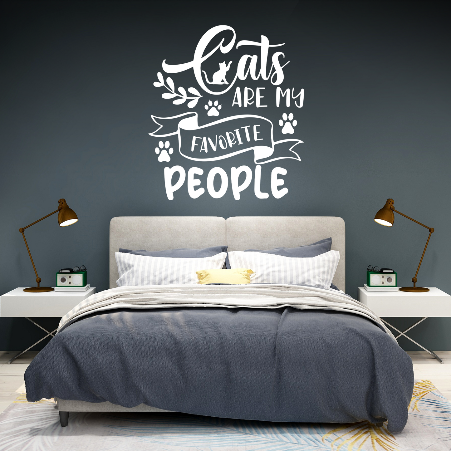 Cats are my Favourite Wall Decal