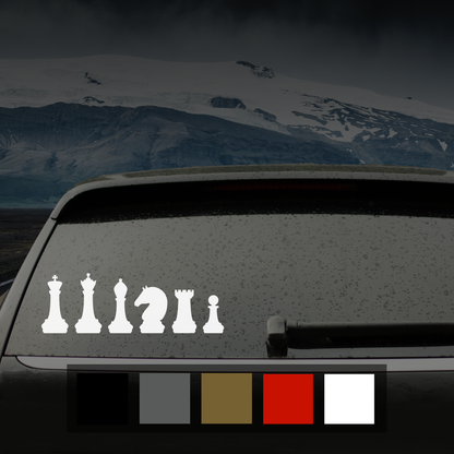 Chess Car Decal