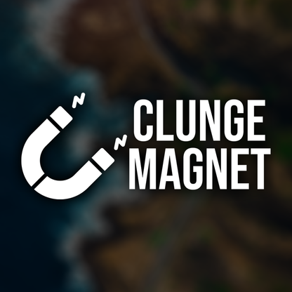 Clunge Magnet Funny Car Decal