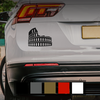 Coliseum Italian Car Sticker Decal