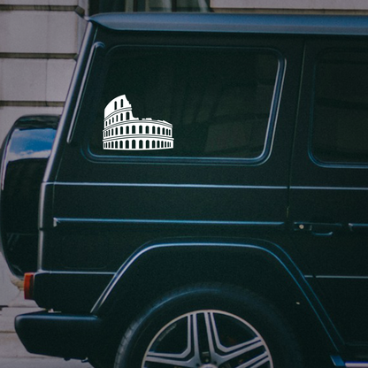 Coliseum Italian Car Sticker Decal