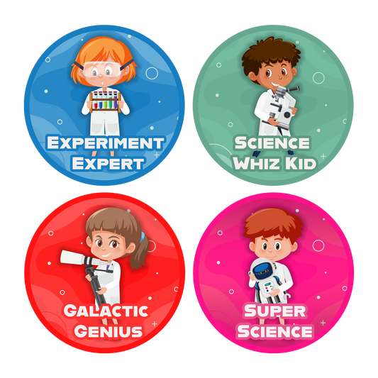 Science Award Stickers