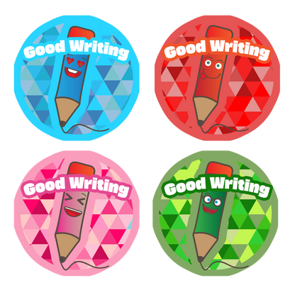 Good Writing Award  Stickers