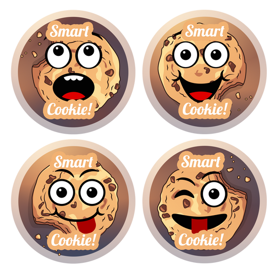 Choclate Scented Cookie Award Stickers