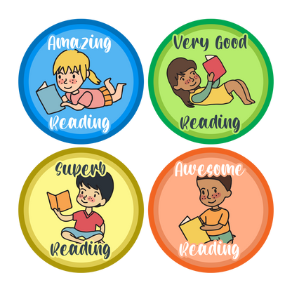 Reading Award Stickers