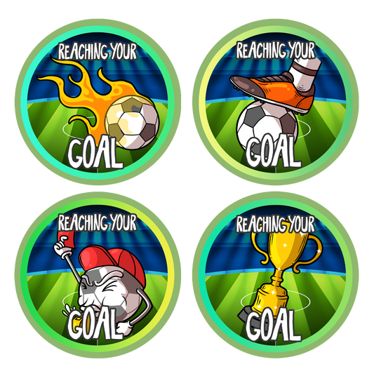 Football or Soccer Award Stickers