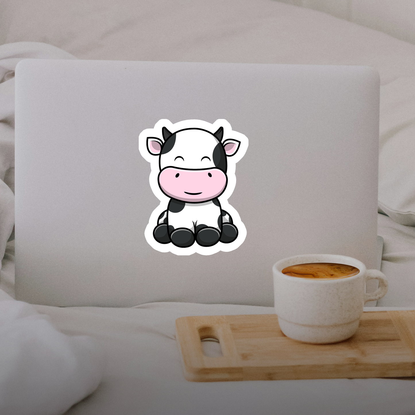 Cute Cow Large Sticker
