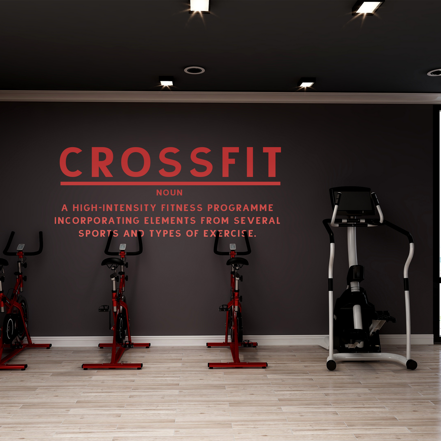 CrossFit Gym Wall Sticker Decal