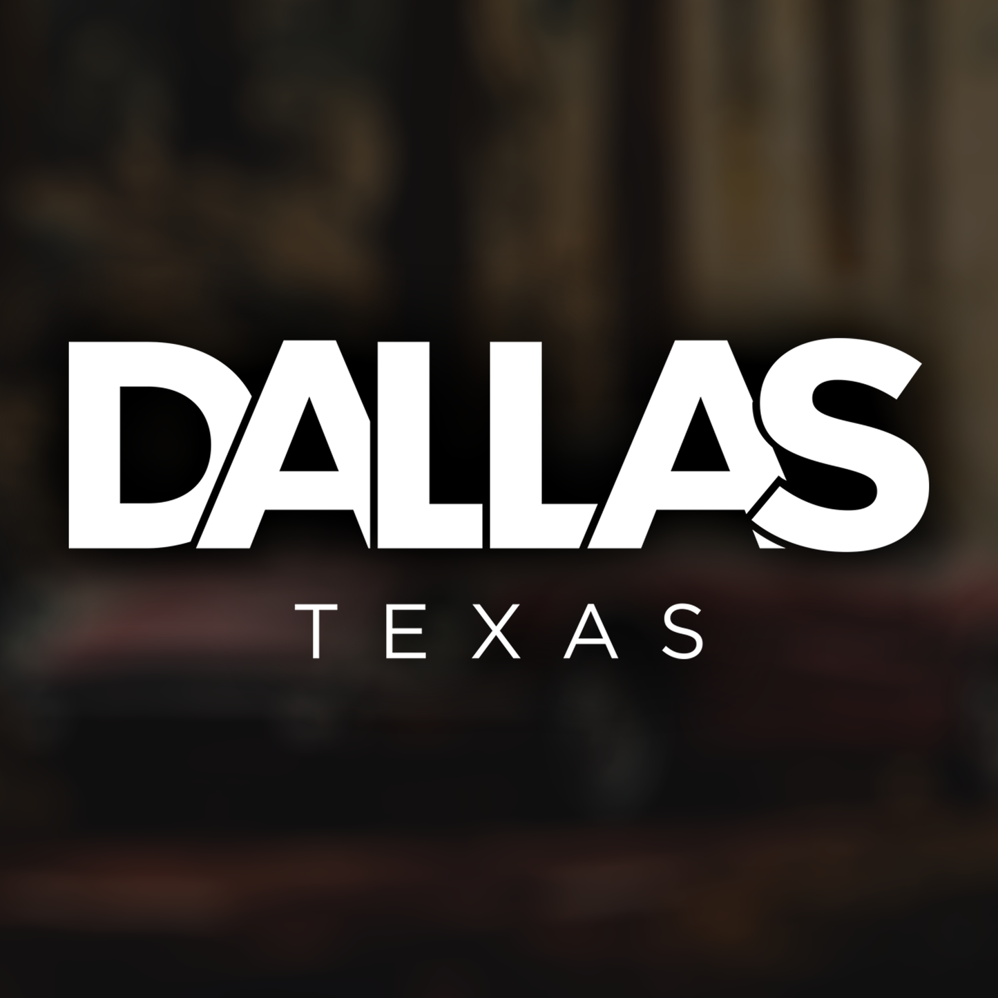 Dallas Texas Car Sticker Decal