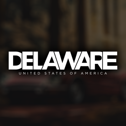 Delaware Car Sticker Decal