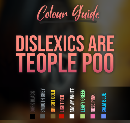 Dyslexics Funny Car Decal