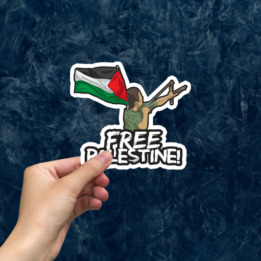 Free Palestine Large Sticker