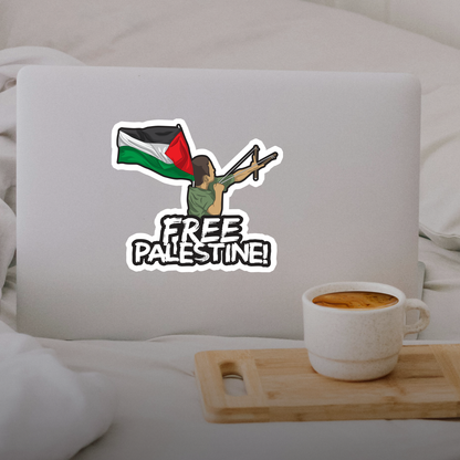 Free Palestine Large Sticker