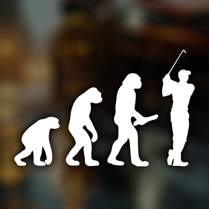 Golf Evolution Car Decal