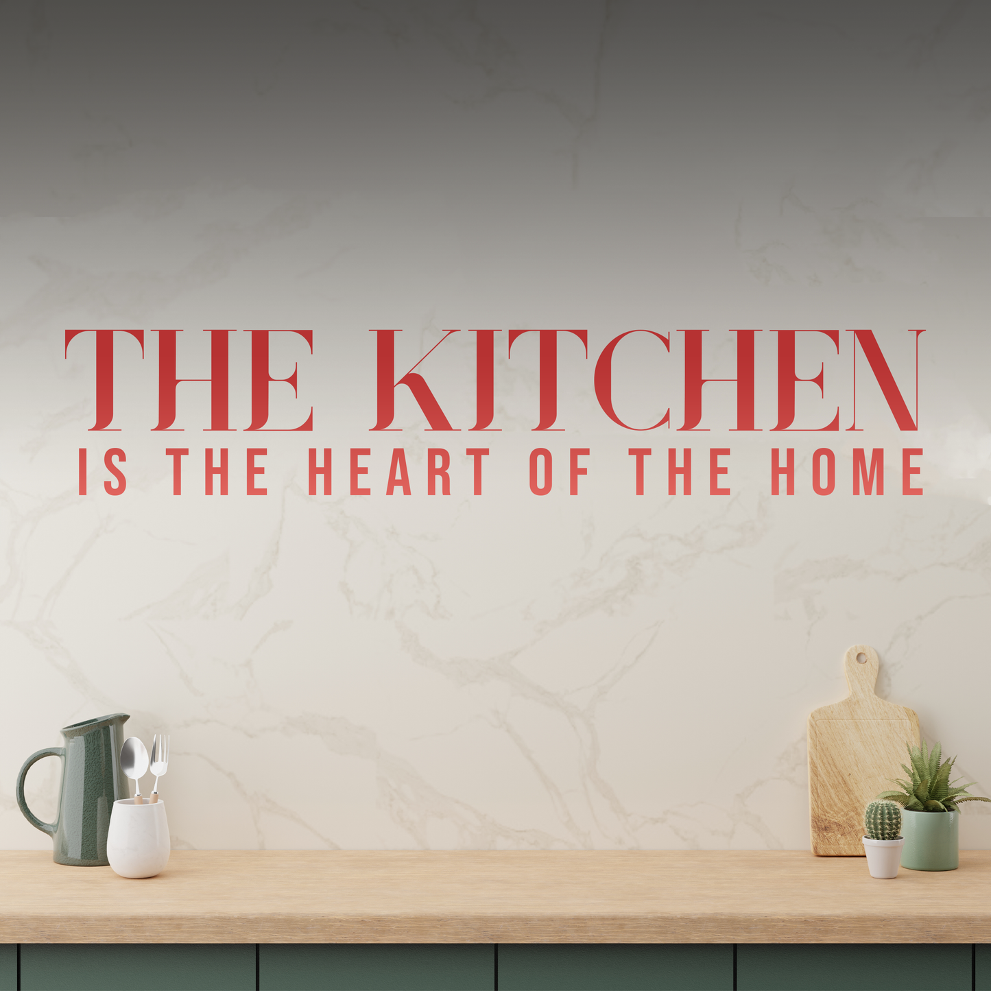 Heart of the Home Kitchen Wall Sticker Decal