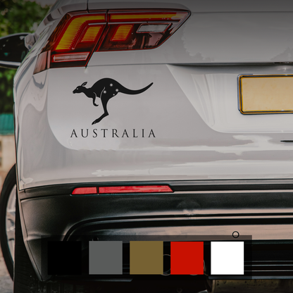 Kangaroo Australia Car Sticker Decal