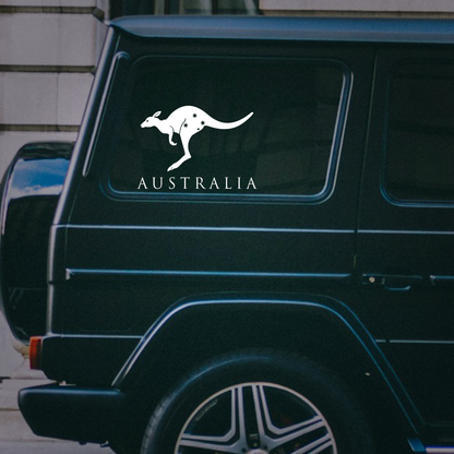 Kangaroo Australia Car Sticker Decal