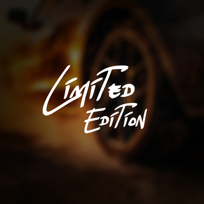 Limited Edition Sports Car Decal