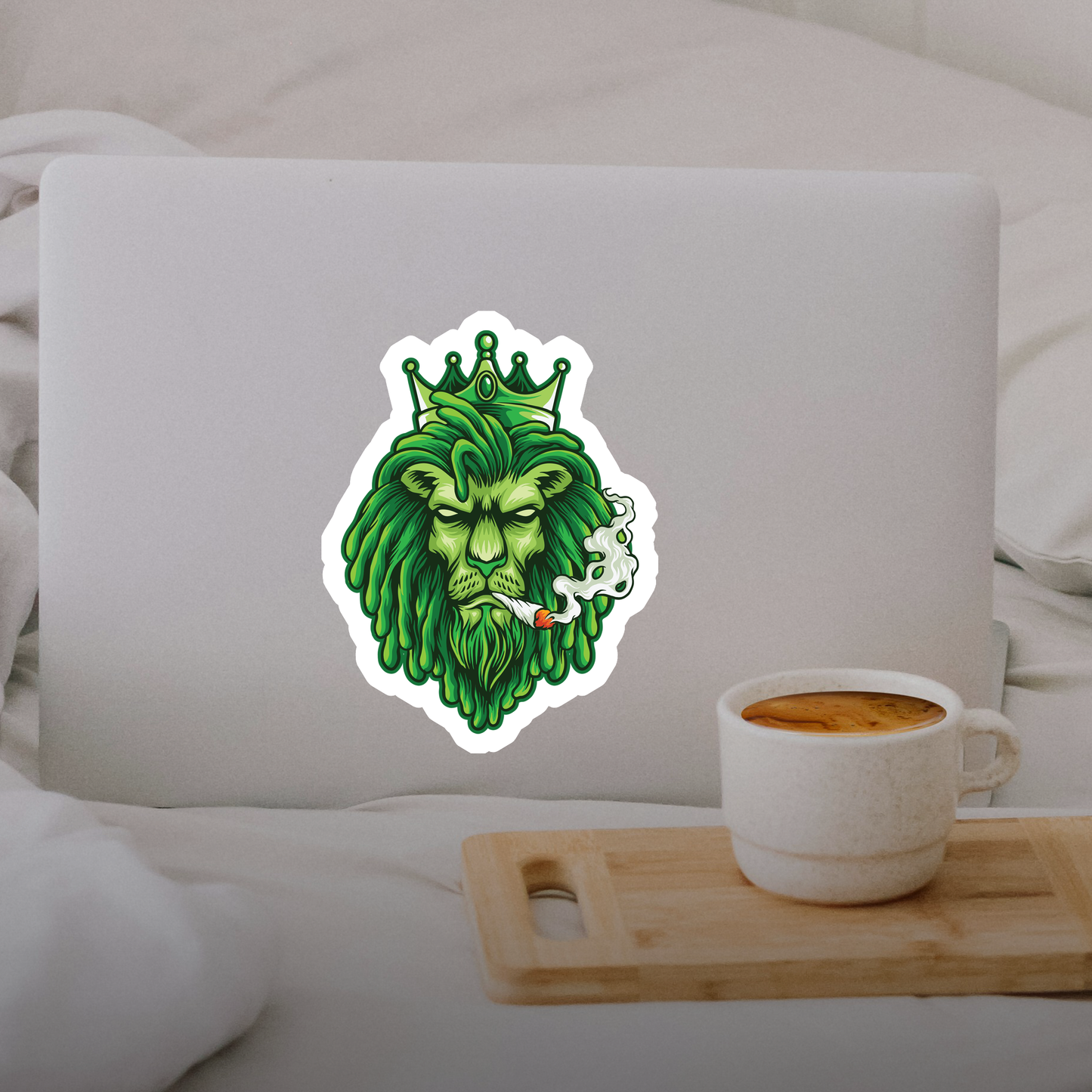 Weed Lion Large Sticker