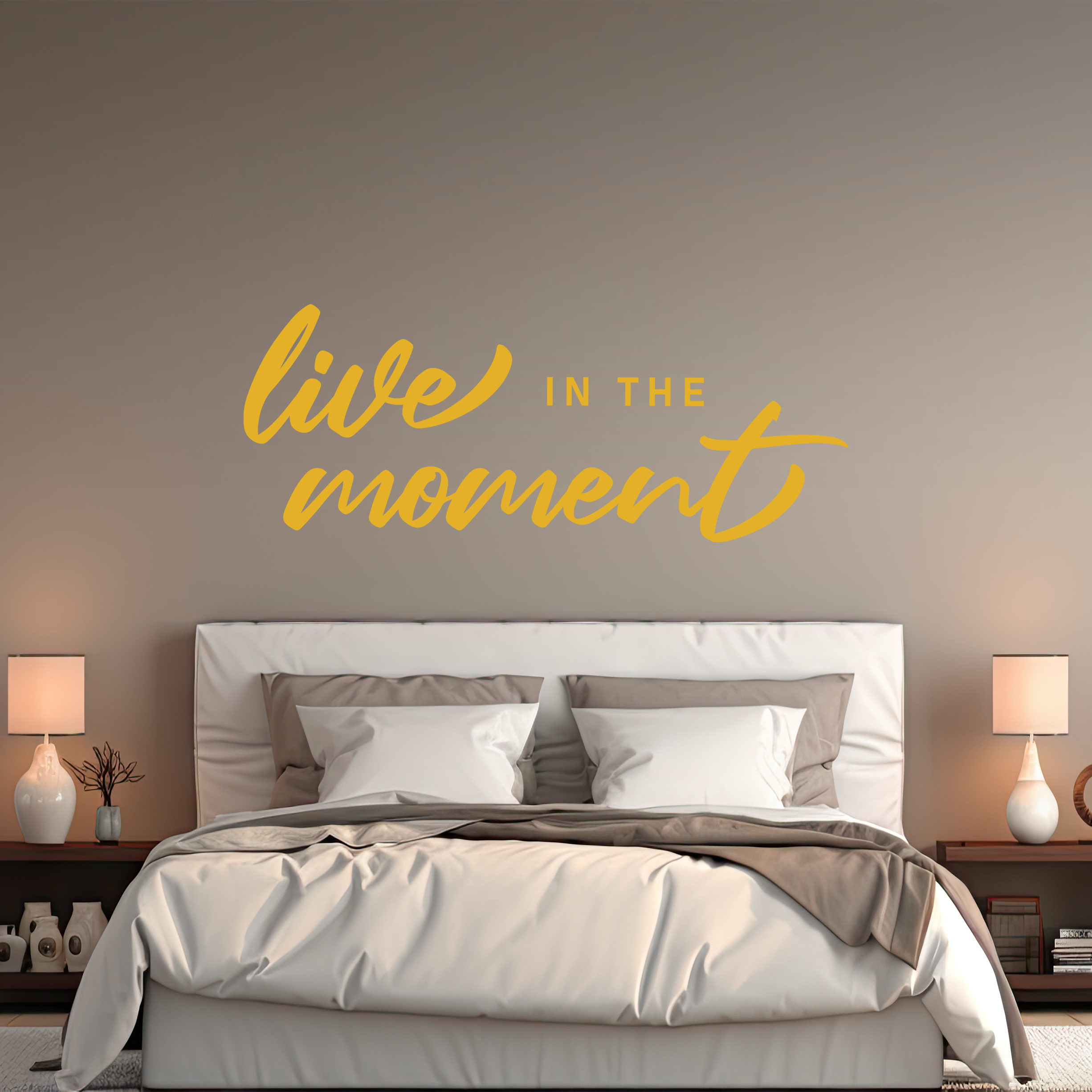 Live in the Moment Wall Sticker Decal