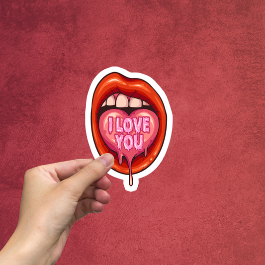 Love Girls Large Sticker