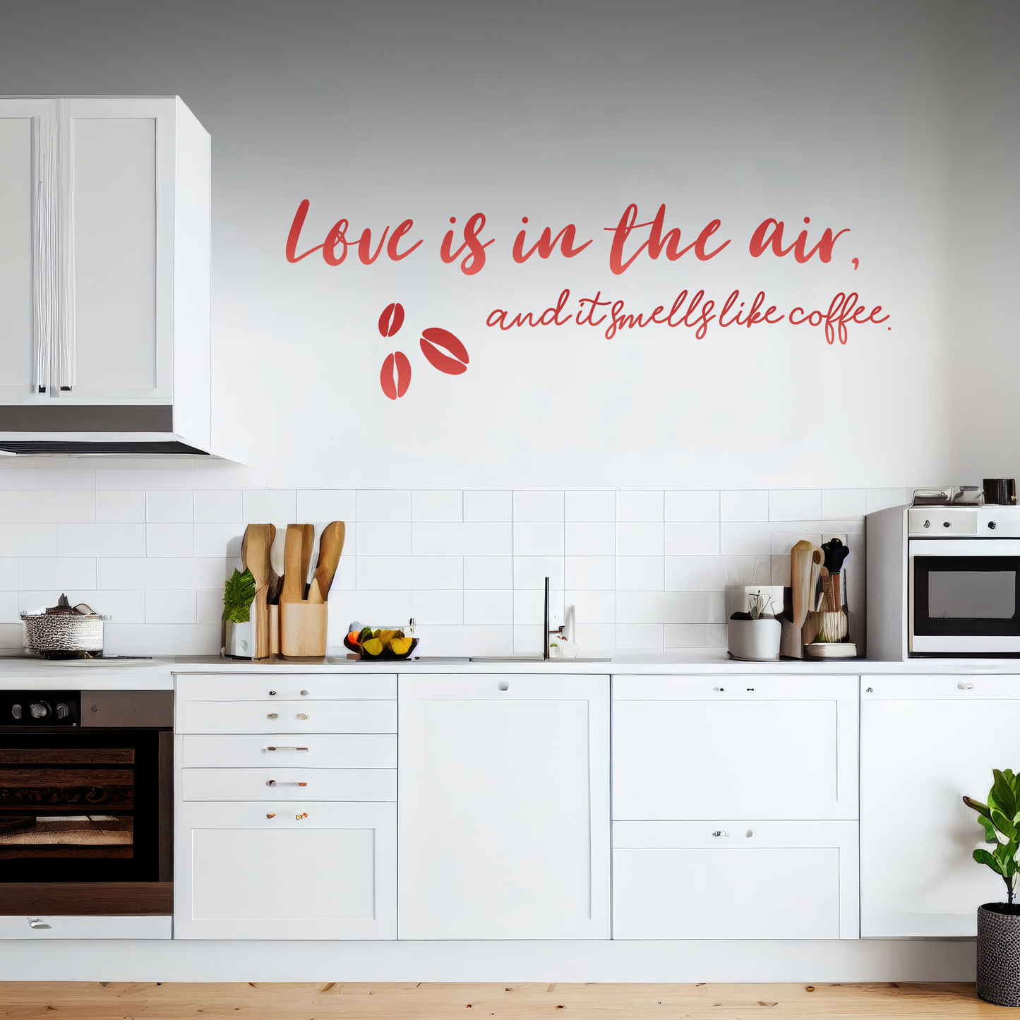 Love is in the Air Wall Sticker Decal