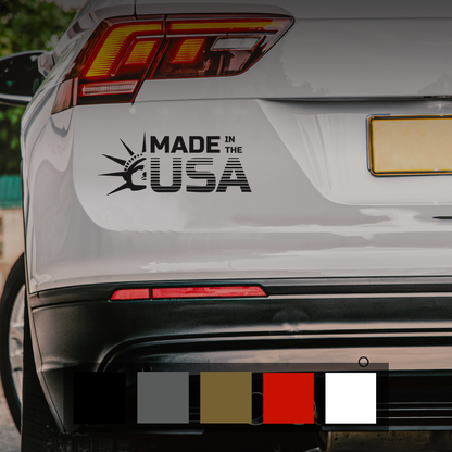 Made in the USA Car Sticker Decal
