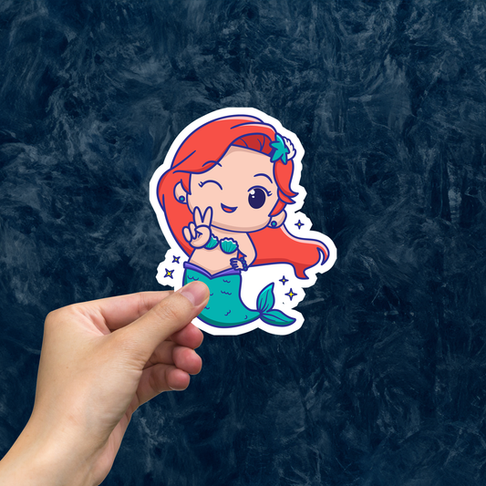Mermaid Large Sticker