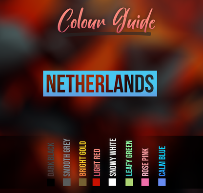 Netherlands Car Sticker Decal