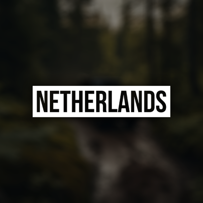 Netherlands Car Sticker Decal