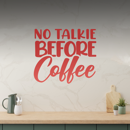 Coffee Kitchen Wall Sticker Decal