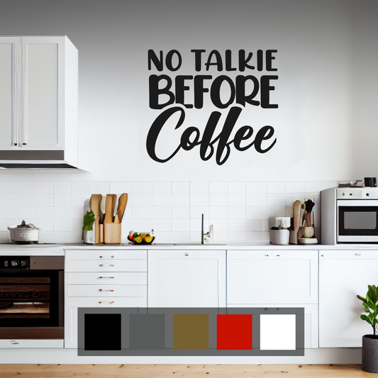 Coffee Kitchen Wall Sticker Decal