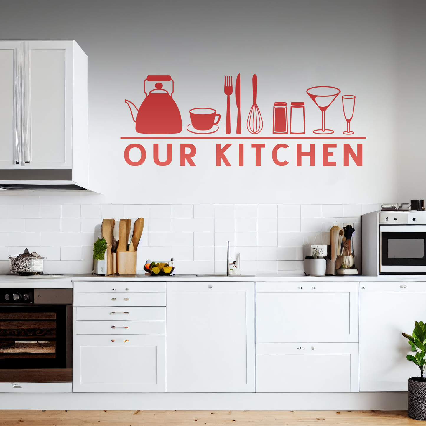 Our Kitchen Wall Sticker Decal