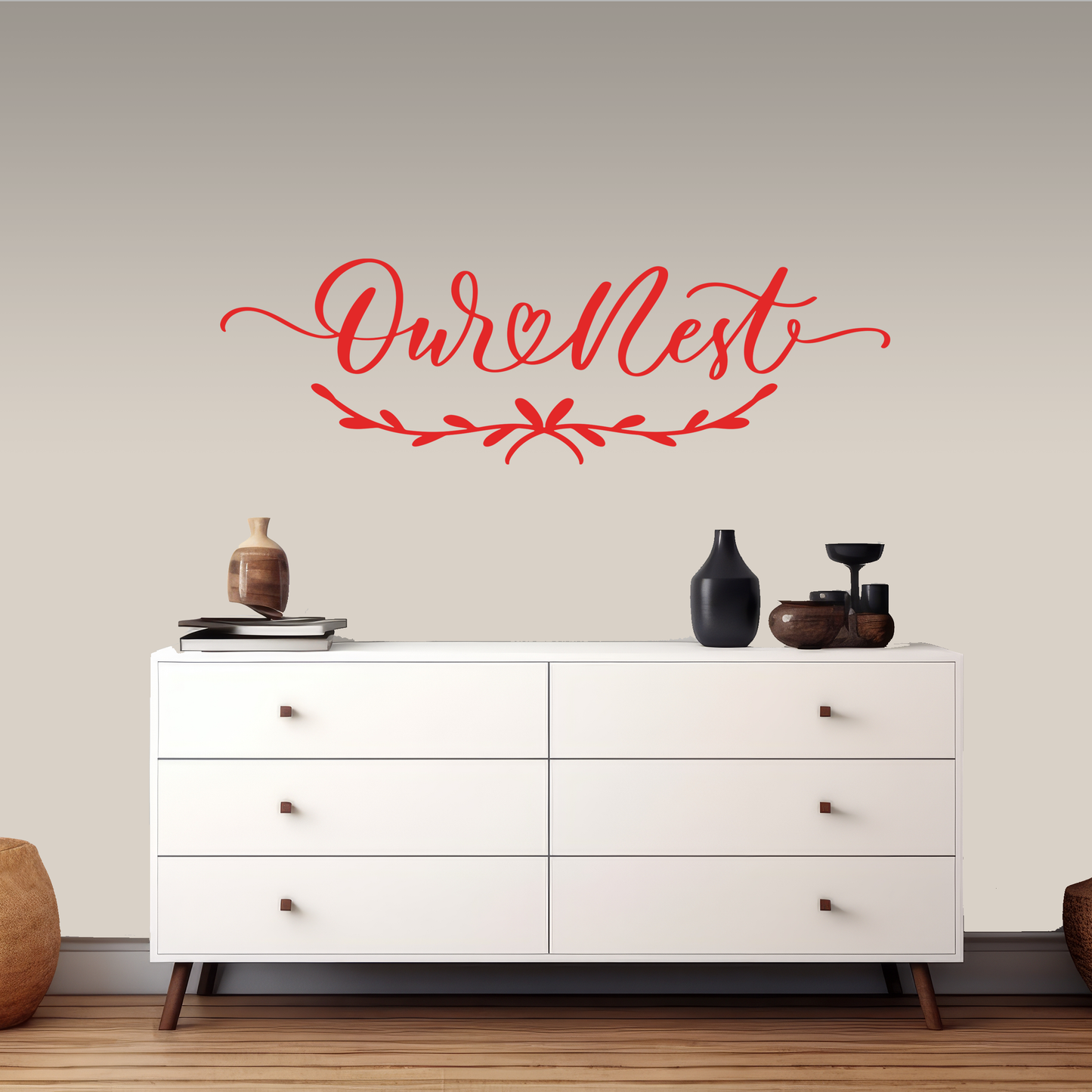 Our Nest Wall Sticker Decal
