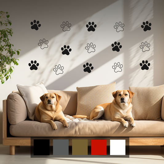 Cute Paws Wall Decal