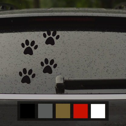 Cute Paws Car Sticker Decal