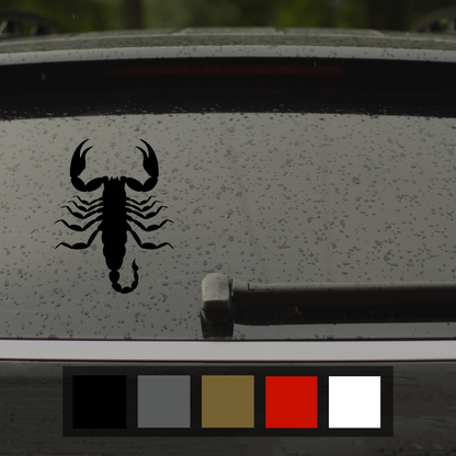 Scorpion Car Sticker Decal