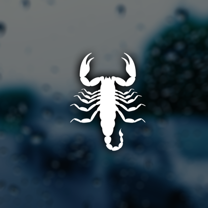 Scorpion Car Sticker Decal