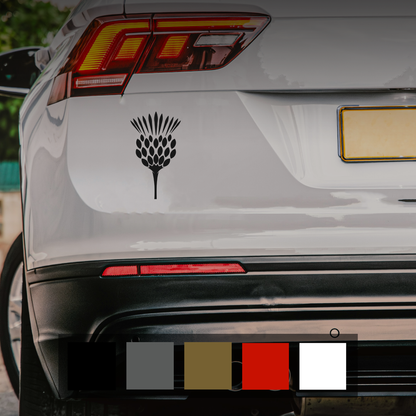 Scottish Thistle Car Sticker Decal