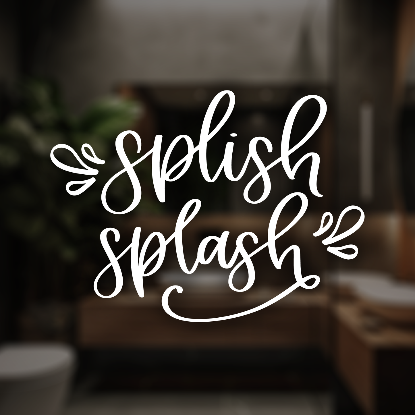 Splish Splash Wall Sticker Decal