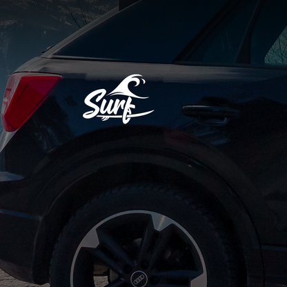 Surf Wave Car Sticker Decal