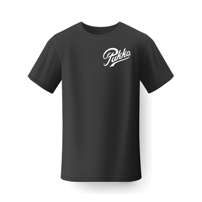 Plain Black Pukka T-Shirt