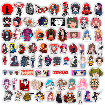 75Pc Anime Sticker Bomb