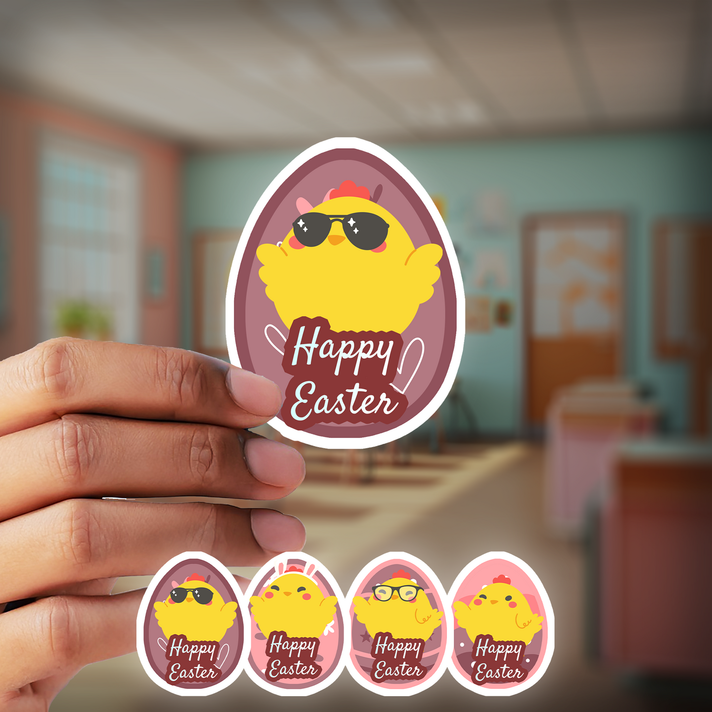 Easter Award Stickers